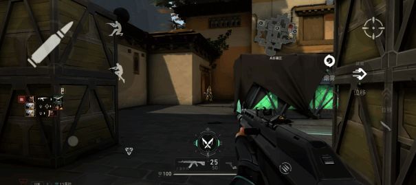 实机演示中角色精准射击画面