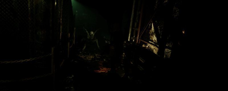 《受折磨的灵魂2》官网首页界面展示，整体风格阴森压抑，突出恐怖氛围