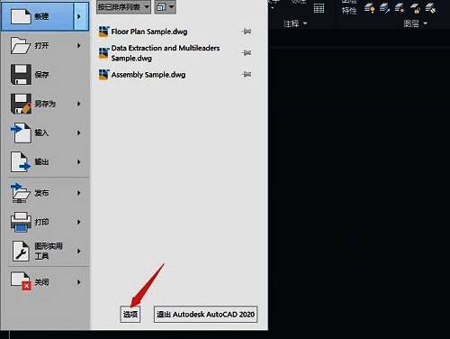 选项设置窗口中的显示标签页