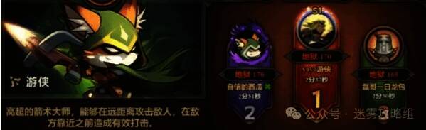 游侠精准射击，箭矢破空而过划出炫目光轨