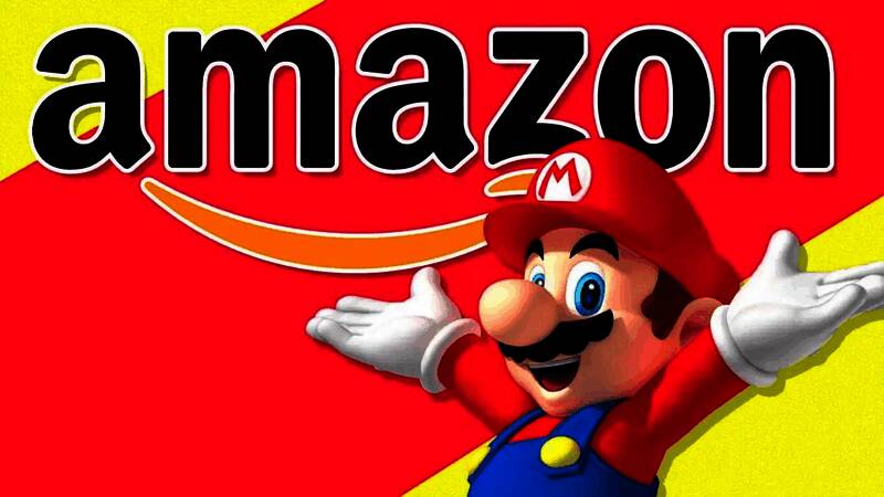 任天堂Switch2游戏在亚马逊平台重新上架，页面显示多款第一方作品已恢复销售