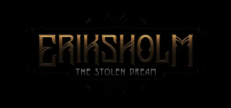 游戏中城市街道的全景画面，展现浓厚的北欧风情