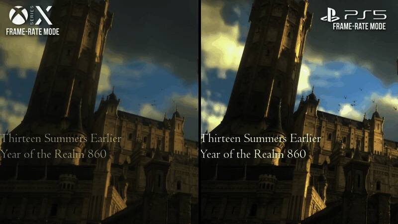 角色面部建模特写,Xbox版皮肤纹理略显模糊