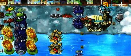 游戏中三种不同等级的冰车僵尸排列图示,展示从轻甲到重甲的外观差异和防御层级