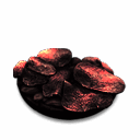 肉饲料配方界面展示，界面中显示多种肉类相关材料