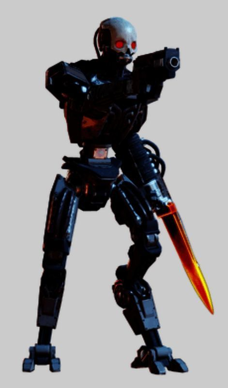 机械统帅发射信号弹的瞬间,红色光点划破夜空