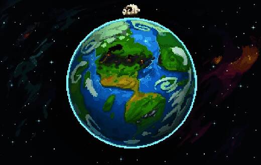 智慧生物繁殖界面示意图,显示村庄人口、食物储备及房位情况