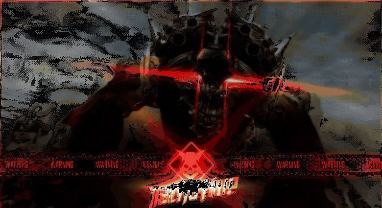 BOSS出场动画,敌人缓缓浮现并释放技能特效