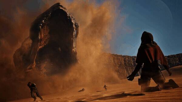 沙丘：觉醒游戏场景，展现荒凉沙漠中的基地建设