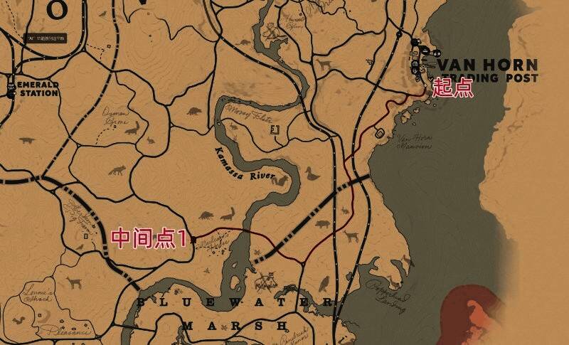 途中第一个岔路口,需向右拐入指定方向