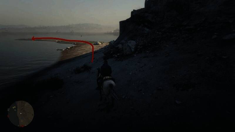 最终冲刺阶段,向海边突出部分快速移动