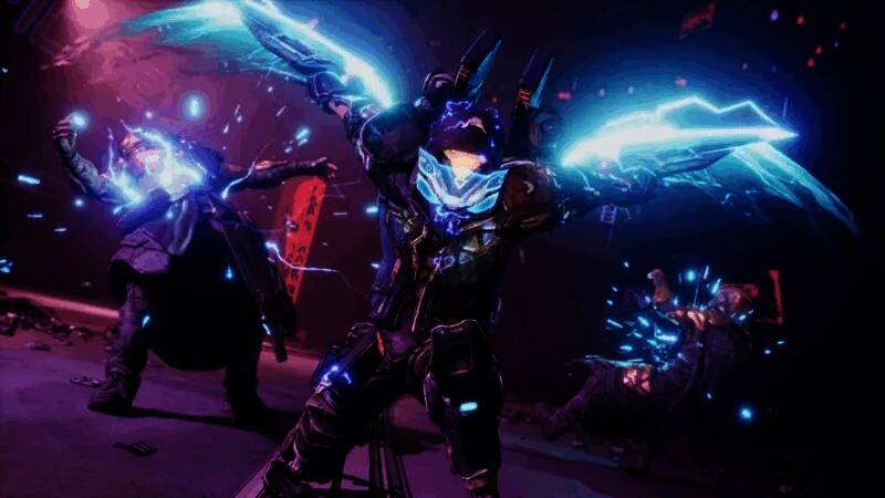 游戏场景全景图,广阔的荒野与城市废墟交织,充满末世感与科技感