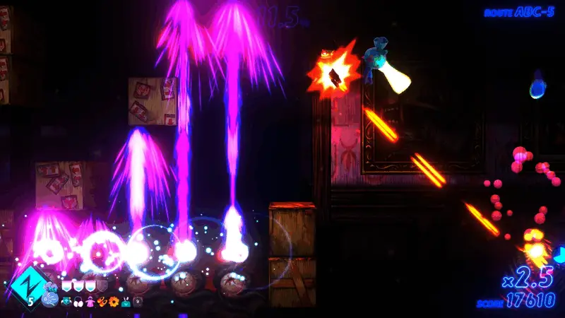 Boss战画面,展示Rem面对巨型蔬菜怪展开激烈对战的瞬间