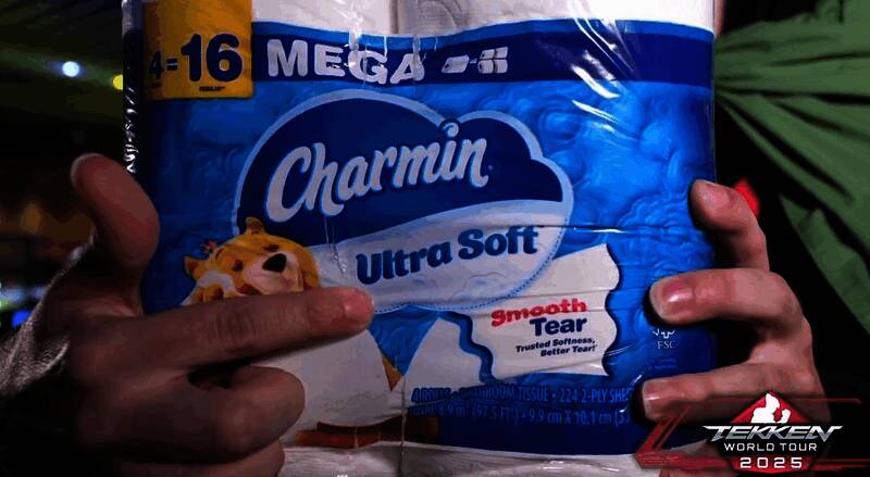 网络热传的‘厕纸挑衅’表情包合集,包含多个二次创作版本