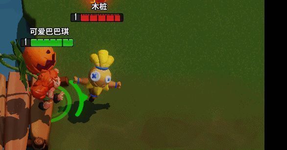 巴巴琪操控食人花进行快速位移并造成范围伤害