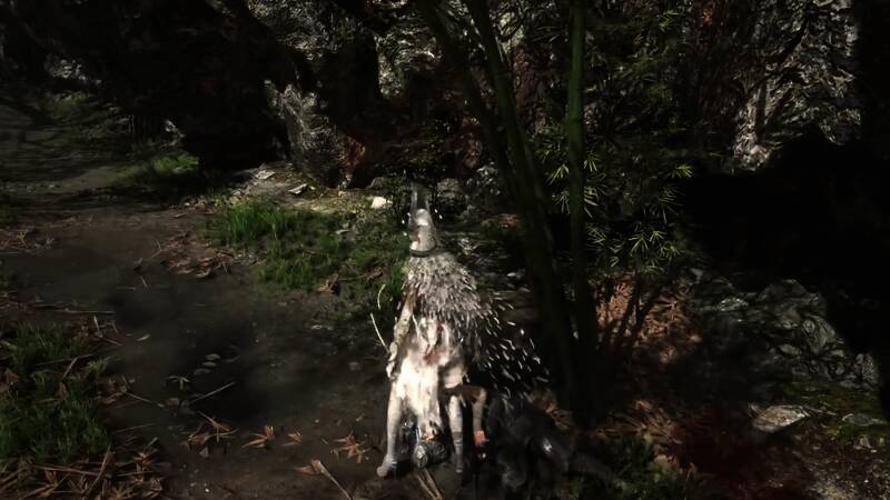 游戏内妖怪形象设计图，呈现出浓厚的东方志怪风格