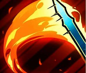 克劳乌施展‘彗星’技能，敌人被击飞并陷入晕眩状态