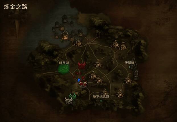 游戏内传送界面截图,显示三个任务地点快速传送选项