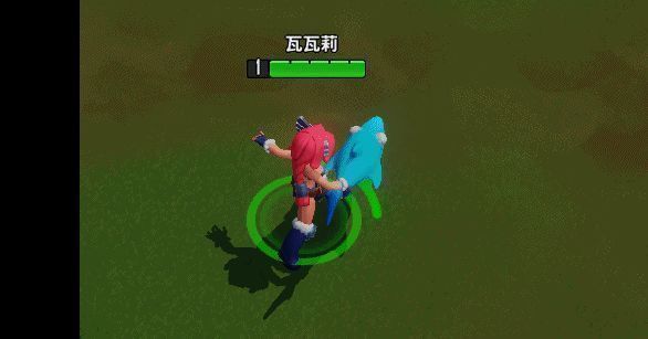 芙芙蕾挥舞章鱼,泡泡四溅