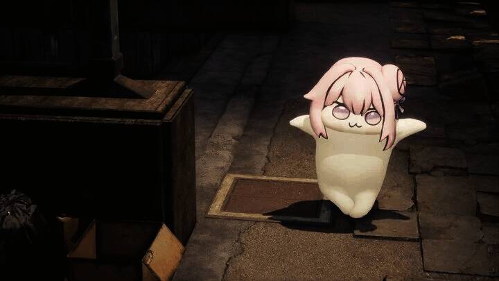 《剑星》玩家社区热门MOD角色“doro”的形象展示