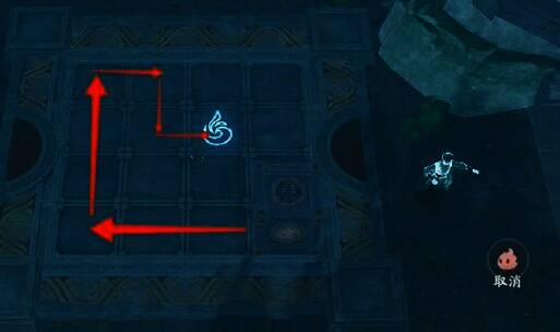 第一关魔方转动示意图