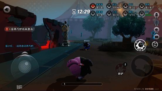 《蛋仔派对》逃出惊魂夜合作2v8模式场地图