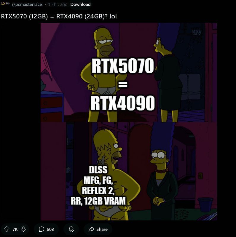 RTX 5070与RTX 4090相关图片2