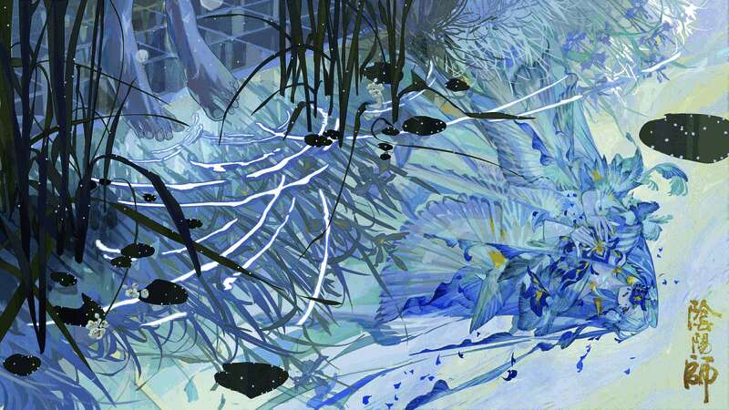 专属插画玉婵临渊