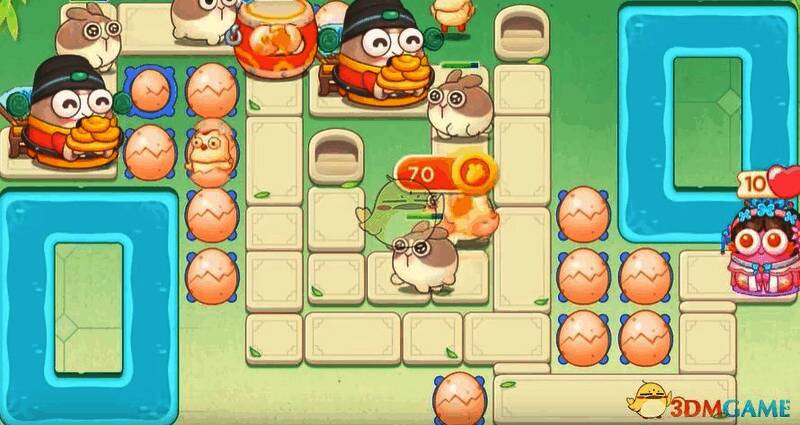 保卫萝卜4第88关用空余蛋壳清理道具画面