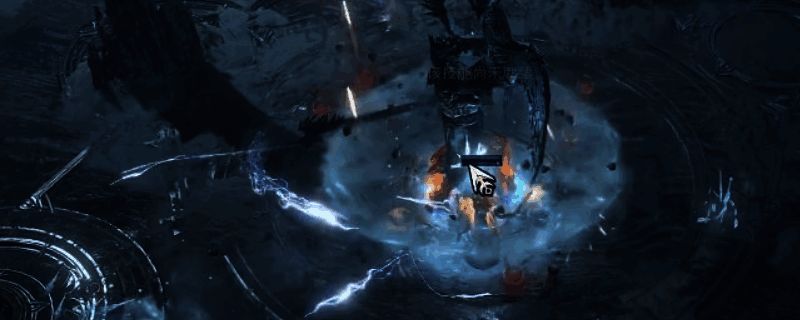 暗黑破坏神4冰中野兽战斗场景