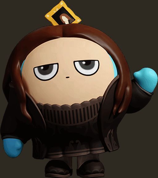 神秘微笑少女外观