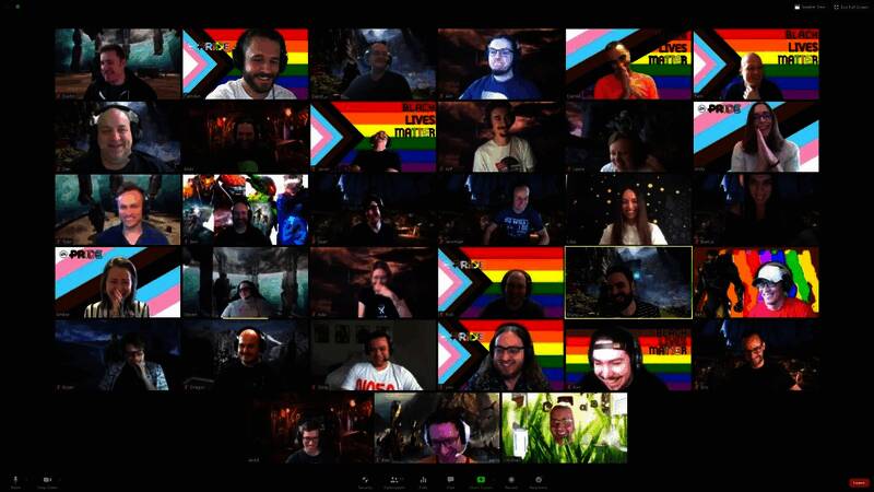 Skeleton Key Studio负责人Christian Dailey在X上分享的Zoom通话截图