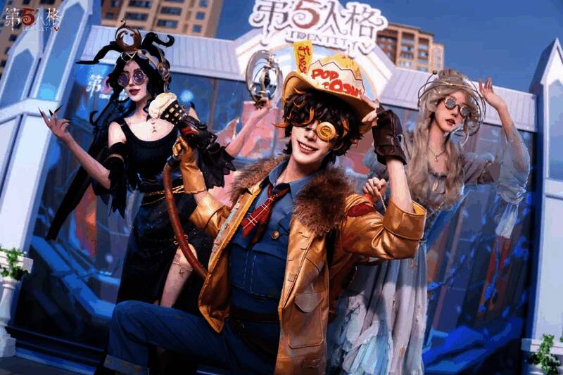 活动现场互动游戏场景图