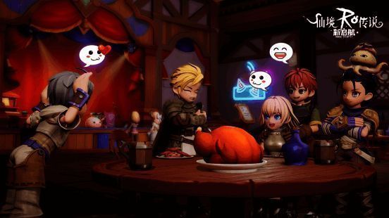 《RO新启航》游戏中公会活动画面