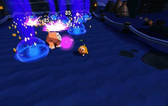 激光枪技能展示图