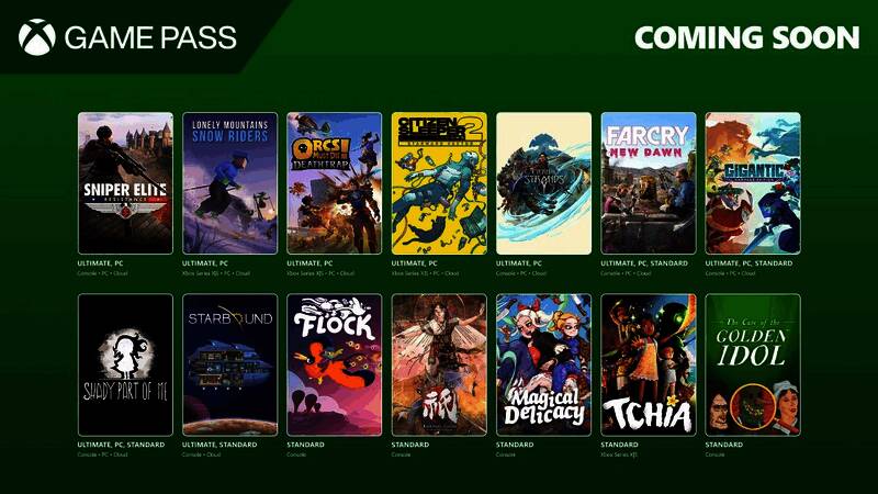 XGP新增游戏相关图片