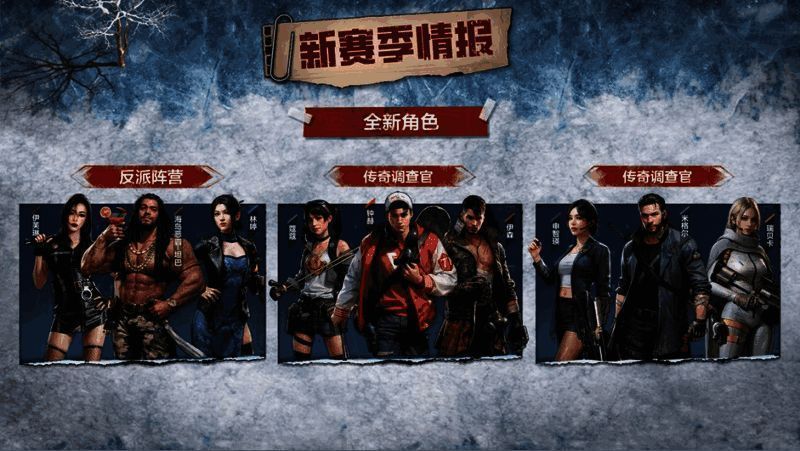 全新调查官角色形象画面