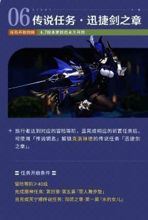 传说任务·迅捷剑之章宣传图