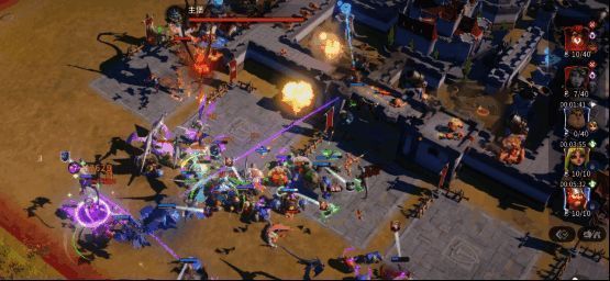 《龙石战争》主城攻防战配图