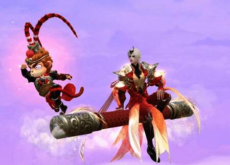 坐骑金箍棒开发中画面