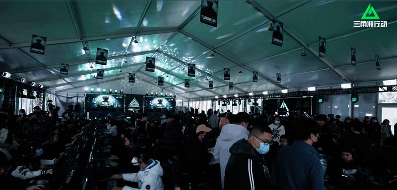 《三角洲行动》上海快闪试玩会现场