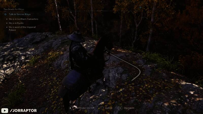 《刺客信条：影》探路者功能画面