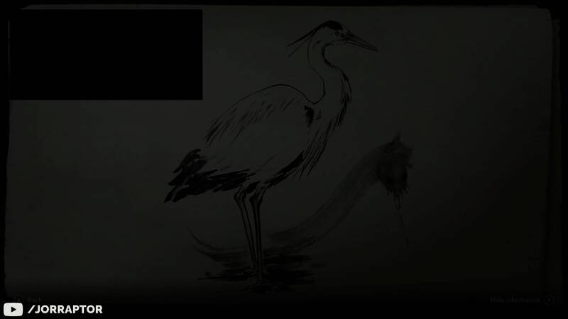 《刺客信条：影》弥助或奈绪江创作的画作画面2