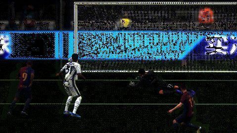 小罗边路内切搓射动态