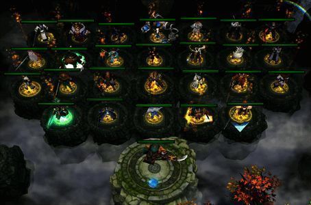 《武玄封天3》英雄选择界面