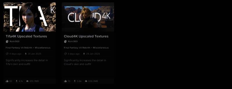 《最终幻想7：重生》4K Mod相关画面2