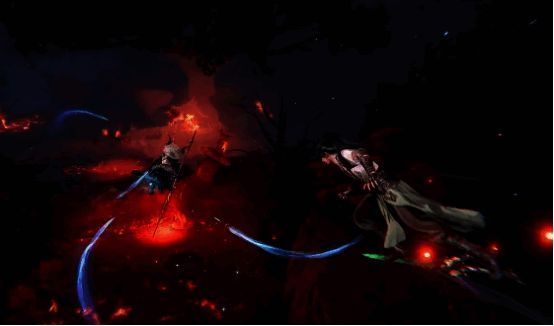 玩家与黎焱对战画面