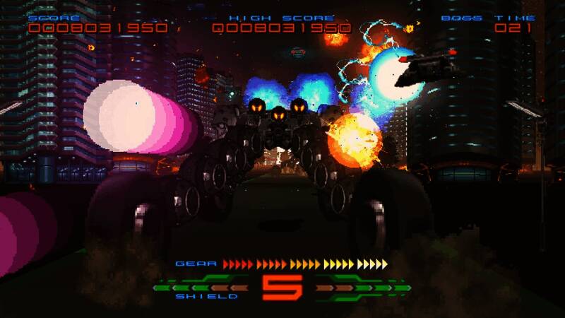 《NIGHT STRIKER GEAR》游戏截图2