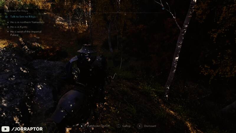 玩家探索时有路线指引的画面之二