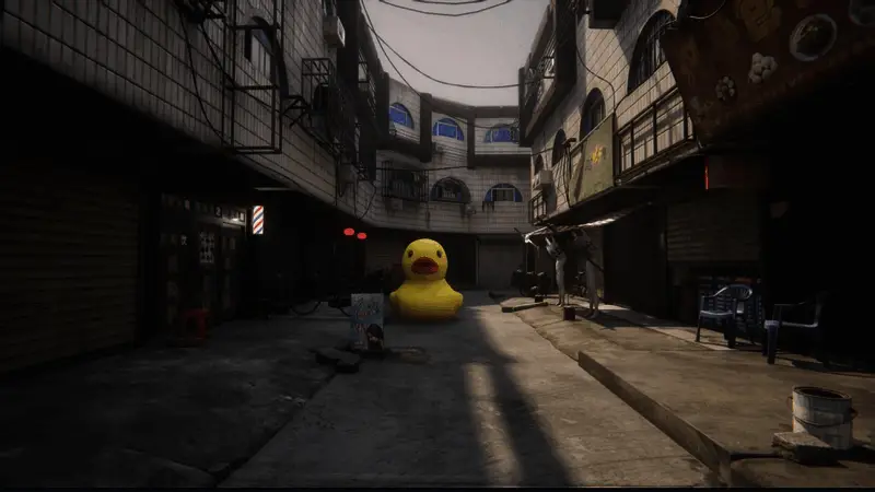 《无人》游戏异常小黄鸭相关图片